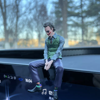 Car Dashboard Joker Statue – Unique Auto Decor for DC Fans