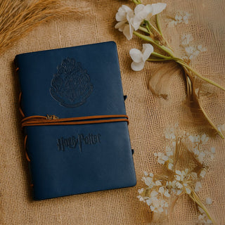 Harry Vintage Leather Journal – Leather Notebook with Charms