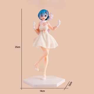 Rem Crystal Dress Ver. PVC Figure | Re:Zero Anime Collectible Figurine (25cm)