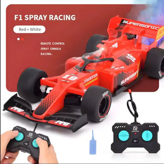 F1 Racing Remote Control Car with Smoke Effect – 1:24 Scale Drift Formula RC Car