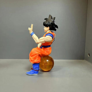 Saiyan Chill Mode –Dragon Ball Z Sitting Figures | Collectible Anime Decor
