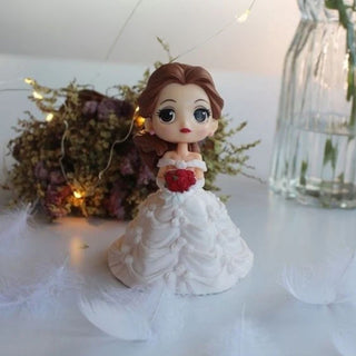 Cute Princess Cake Topper | Light-Weight Collectible Doll Figurines