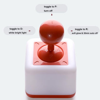 Toggle Switch Night Lamp – Rechargeable Bedside Light n Stress Reliever