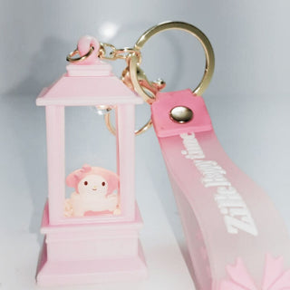 Kuromi Dome Keychain with Light | Cute & High-Quality Keychain