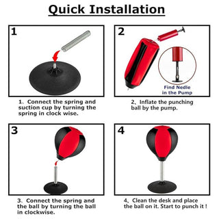 Desktop Punching Bag | Funny Gift for Boss, Coworker &amp; Adults