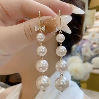 Celeste Pearl Drop Earrings