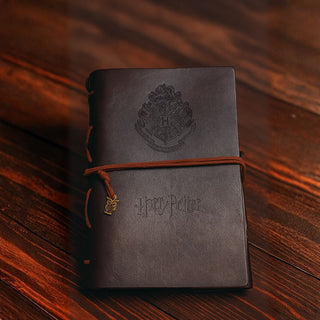 Harry Vintage Leather Journal – Leather Notebook with Charms
