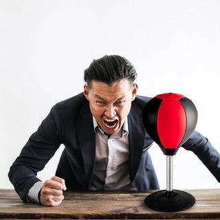 Desktop Punching Bag | Funny Gift for Boss, Coworker &amp; Adults