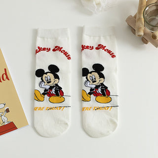 Cute Cartoon Socks | Mickey n Friends Socks [ Set of 5]
