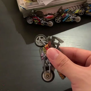 Sparking Stunt Bike Toy