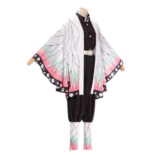 Shinobu Kocho Cosplay Costume | Kimono Dress for Demon Slayer Girl