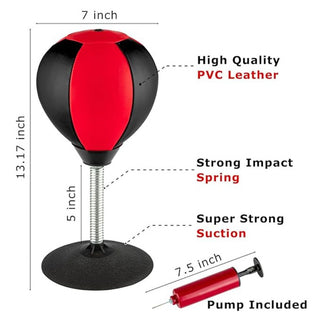 Desktop Punching Bag | Funny Gift for Boss, Coworker &amp; Adults