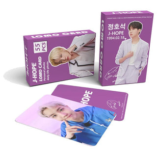 Lomo Cards - BTS Boys Daily Life Photocards - 55 pcs