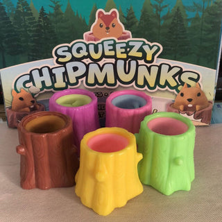 Squirrel Stress Buster - Squishy Pet [Multicolored]