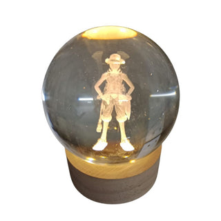 Luffy's Crew Crystal Lamp | One Piece Theme Crystal Lamp