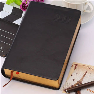 Premium Golden Edge Notebook | PU Cover Thick Diary