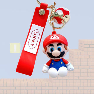 Cute Plumber Keychain - Heavy 3D keychain | Mario Collection