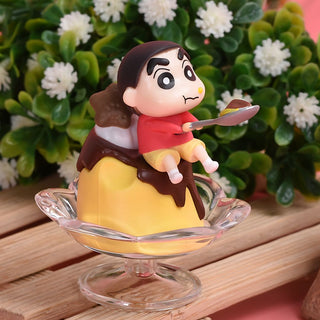 Foodie Shin Chan Figurines