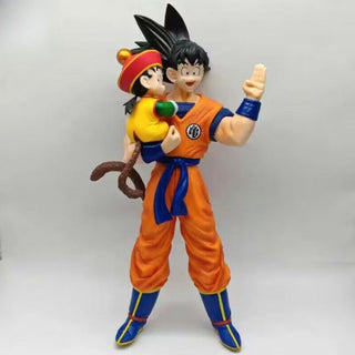 Goku and Baby Gohan Figurine | Collectible Goku Figure [30 cm]