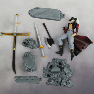 Dashing Dracule Mihawk Figure | Hawkeye Mihawk Collectible Figurine for One Piece Fans