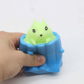 Squirrel Stress Buster - Squishy Pet [Multicolored]