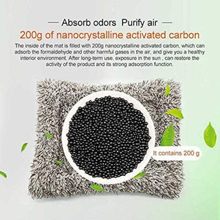 Cute Sleeping Kitty | Activated Carbon Dashboard Ornament (Absorbs Bad Smell)