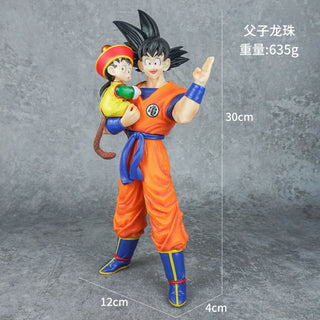 Goku and Baby Gohan Figurine | Collectible Goku Figure [30 cm]