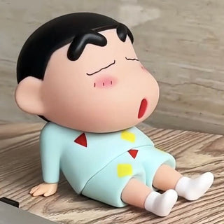 Sleepy ShinChan Mobile Holder | Sitting Figure Mobile Stand