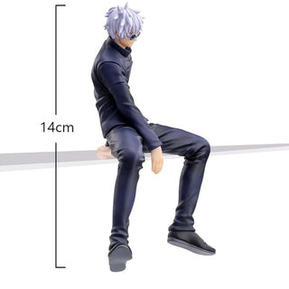 Stylish Sitting Gojo Satoru Figure - Collectible PVC Action Figures
