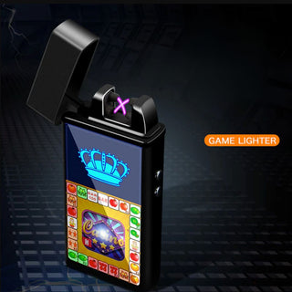 Casino Electric Lighter with Plasma Screen