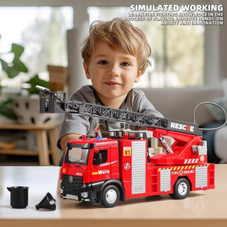 Large Power Trucks Series | Vehicle Toys with Lights, Sound n Moving Parts