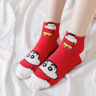 Shin Chan Family Socks 