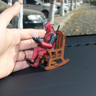 Deadpool Rocking Chair Figurine | Chill with the Merc with a Mouth