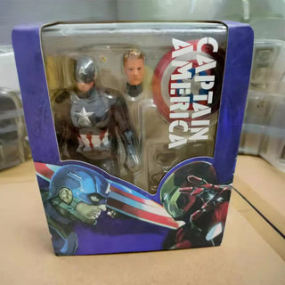 Captain America Articulated Action Figure – Heroic Edition