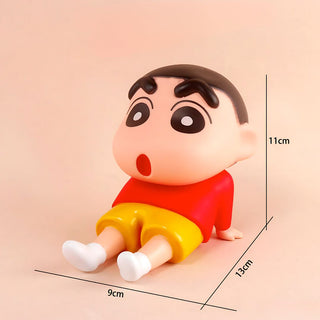 Sleepy ShinChan Mobile Holder | Sitting Figure Mobile Stand