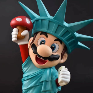 Super Mario Liberty Figure – PVC Crossover Collectible (20cm)