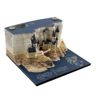 Creative Castle Pull-Out NotePad | 3D Memo Pad with Pen Holder - Geekmonkey