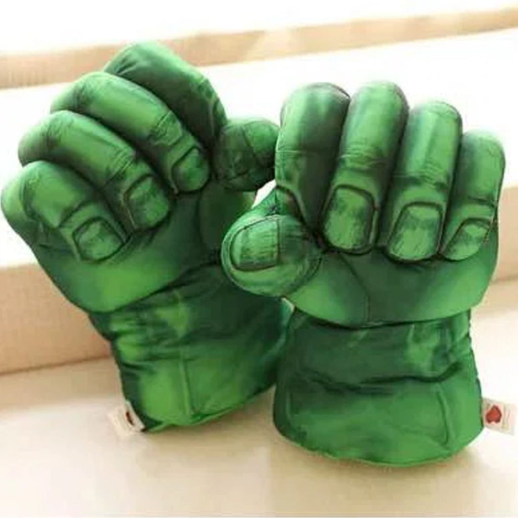 Incredible Hulk Smash Hand | Plush Green Punching Boxing Glove – Geekmonkey