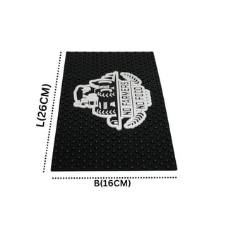 Car Dashboard Mat with 3D Message