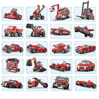Building Blocks FourWheelers Kit – 278+ Piece DIY Construction Set for Kids
