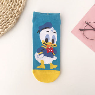 Cute Cartoon Socks | Mickey n Friends Socks [ Set of 5]