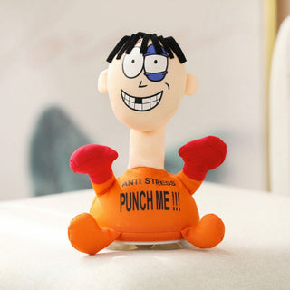Cute Punch Me Toy | Anger Vent Screaming Doll (Random Color)