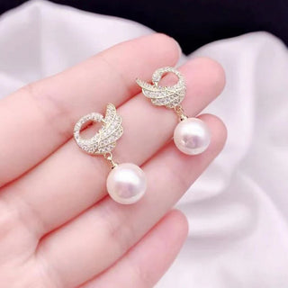 Fat Pearl Earring Collection | Elegant Pearl Ear Studs