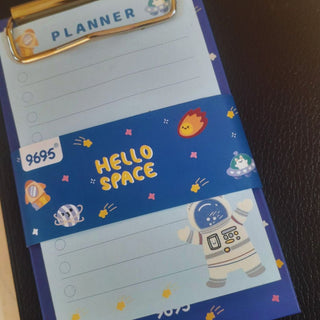 Astronaut Planner Notepad | Tiny Planner Pad