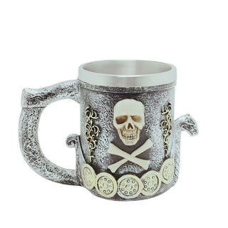 Pirate Skull Warrior Collectible Mug