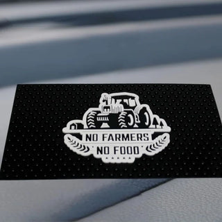 Car Dashboard Mat with 3D Message