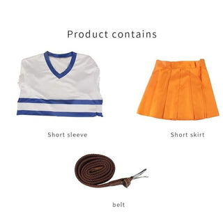 Nami Cosplay Costume – One Piece Anime Outfit for Women