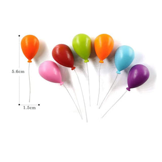Balloon Shaped Fridge Magnets (set of 6)