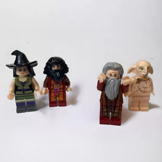 Harry Potter Building Block Set | 12 Mini Figures of Hogwarts Crew