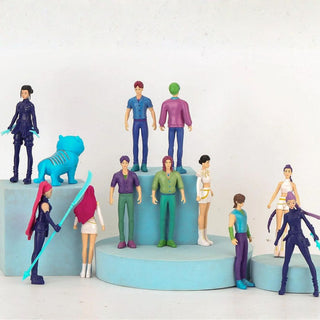 KPop Demon Hunters PVC Figure Set Of 12